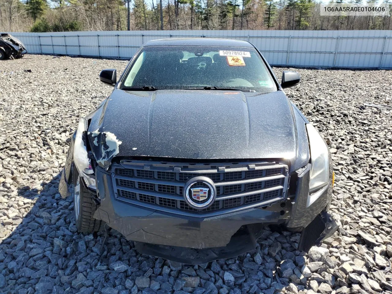 2014 Cadillac Ats VIN: 1G6AA5RA0E0104606 Lot: 74706804