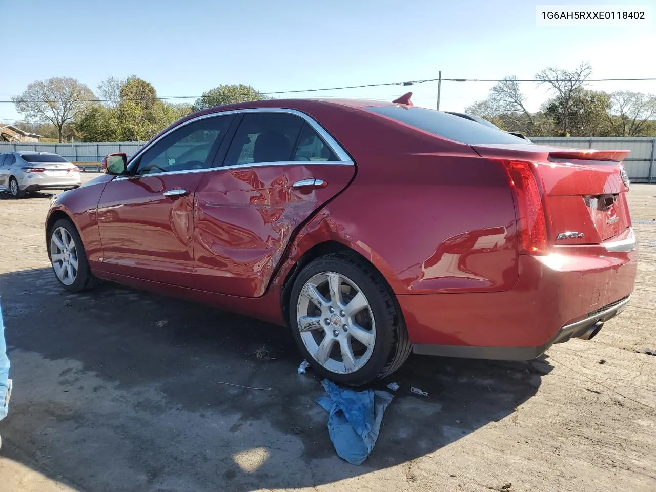 2014 Cadillac Ats Luxury VIN: 1G6AH5RXXE0118402 Lot: 74764124