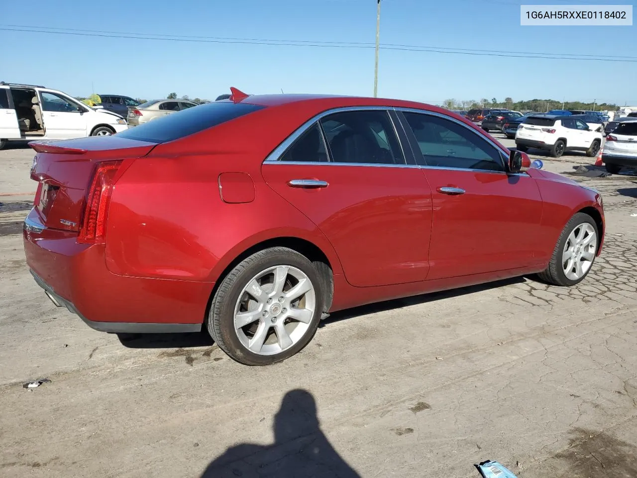 2014 Cadillac Ats Luxury VIN: 1G6AH5RXXE0118402 Lot: 74764124