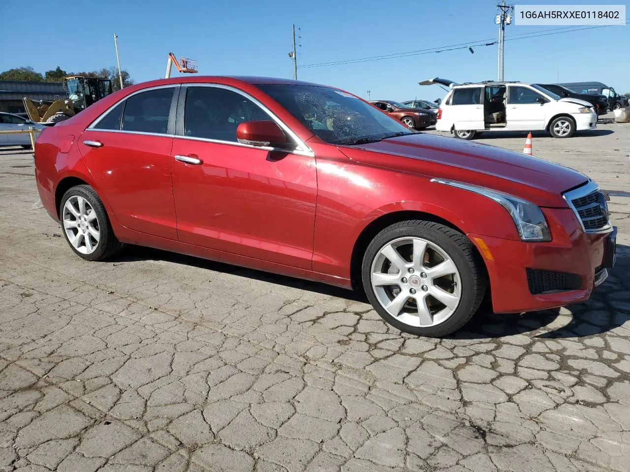 2014 Cadillac Ats Luxury VIN: 1G6AH5RXXE0118402 Lot: 74764124