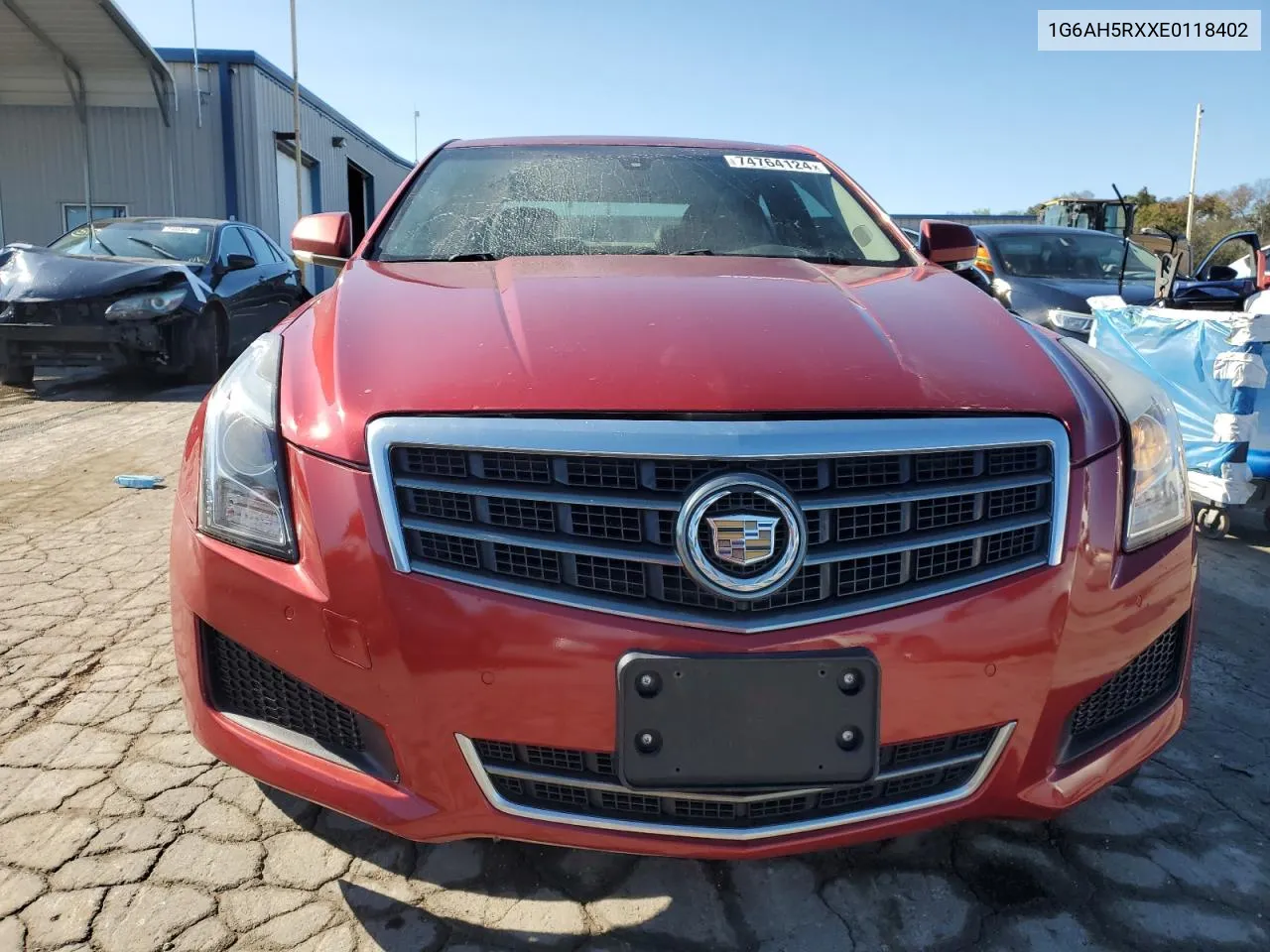 2014 Cadillac Ats Luxury VIN: 1G6AH5RXXE0118402 Lot: 74764124