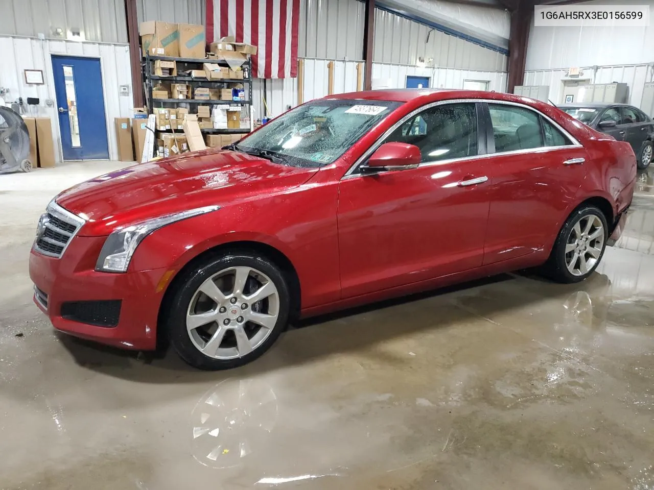 2014 Cadillac Ats Luxury VIN: 1G6AH5RX3E0156599 Lot: 74937664