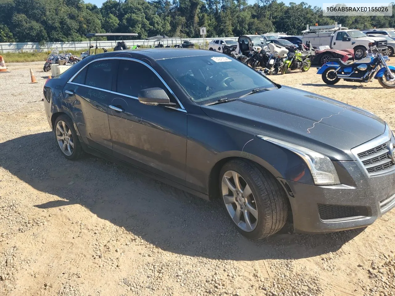 2014 Cadillac Ats Luxury VIN: 1G6AB5RAXE0155026 Lot: 74945304