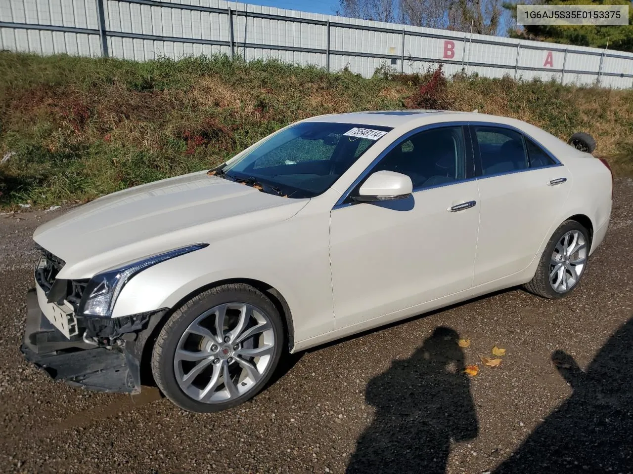 2014 Cadillac Ats Performance VIN: 1G6AJ5S35E0153375 Lot: 75548114