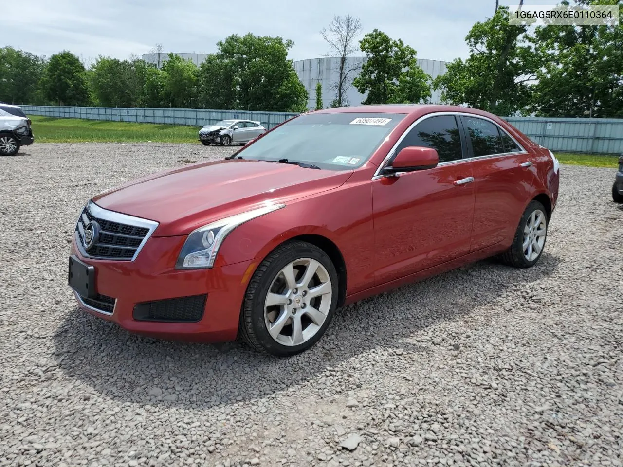 2014 Cadillac Ats VIN: 1G6AG5RX6E0110364 Lot: 75712534