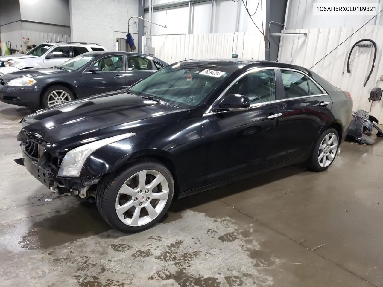 2014 Cadillac Ats Luxury VIN: 1G6AH5RX0E0189821 Lot: 76694224