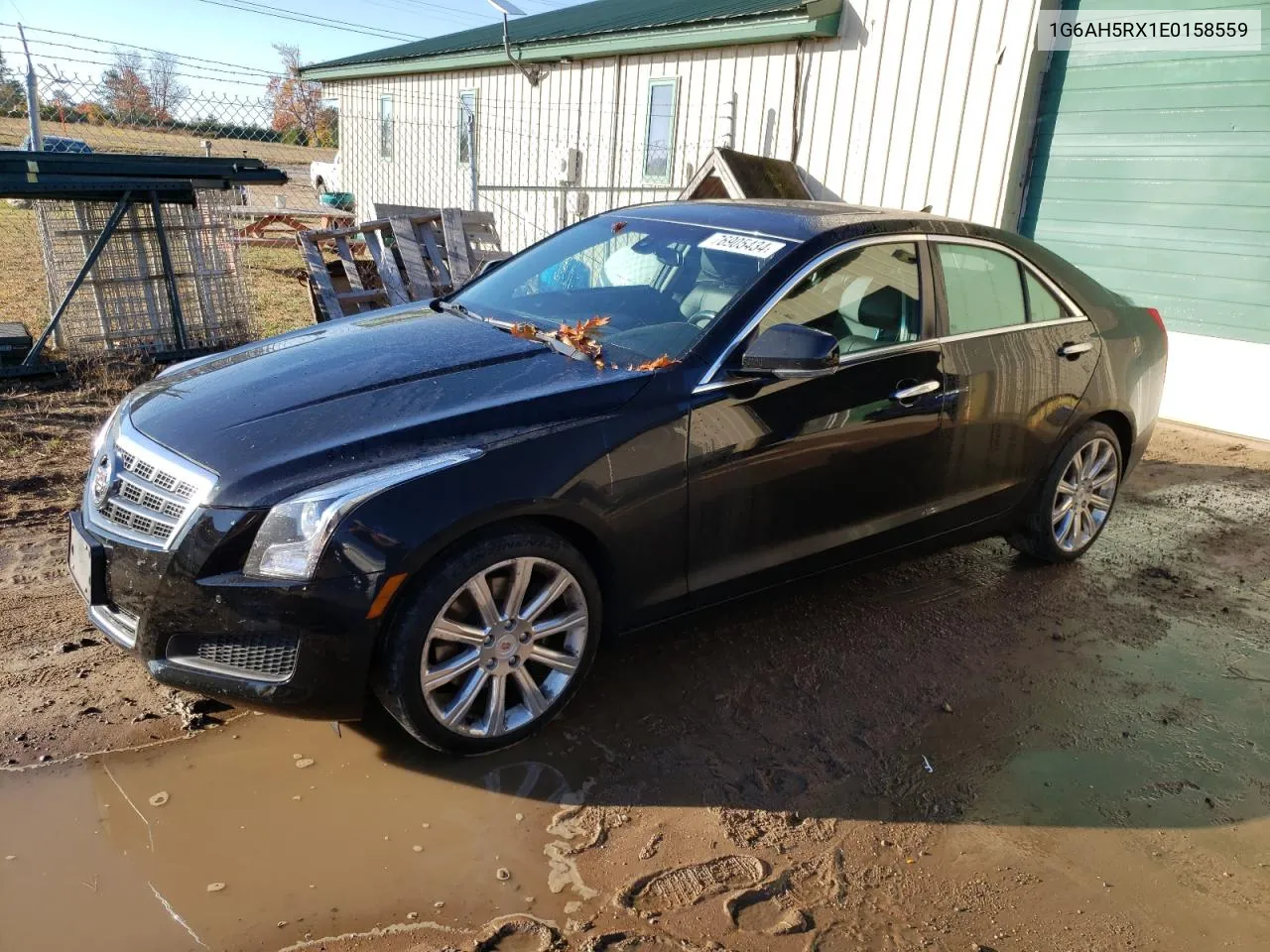 1G6AH5RX1E0158559 2014 Cadillac Ats Luxury