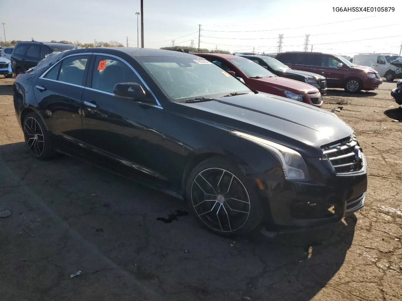 2014 Cadillac Ats Luxury VIN: 1G6AH5SX4E0105879 Lot: 76925454