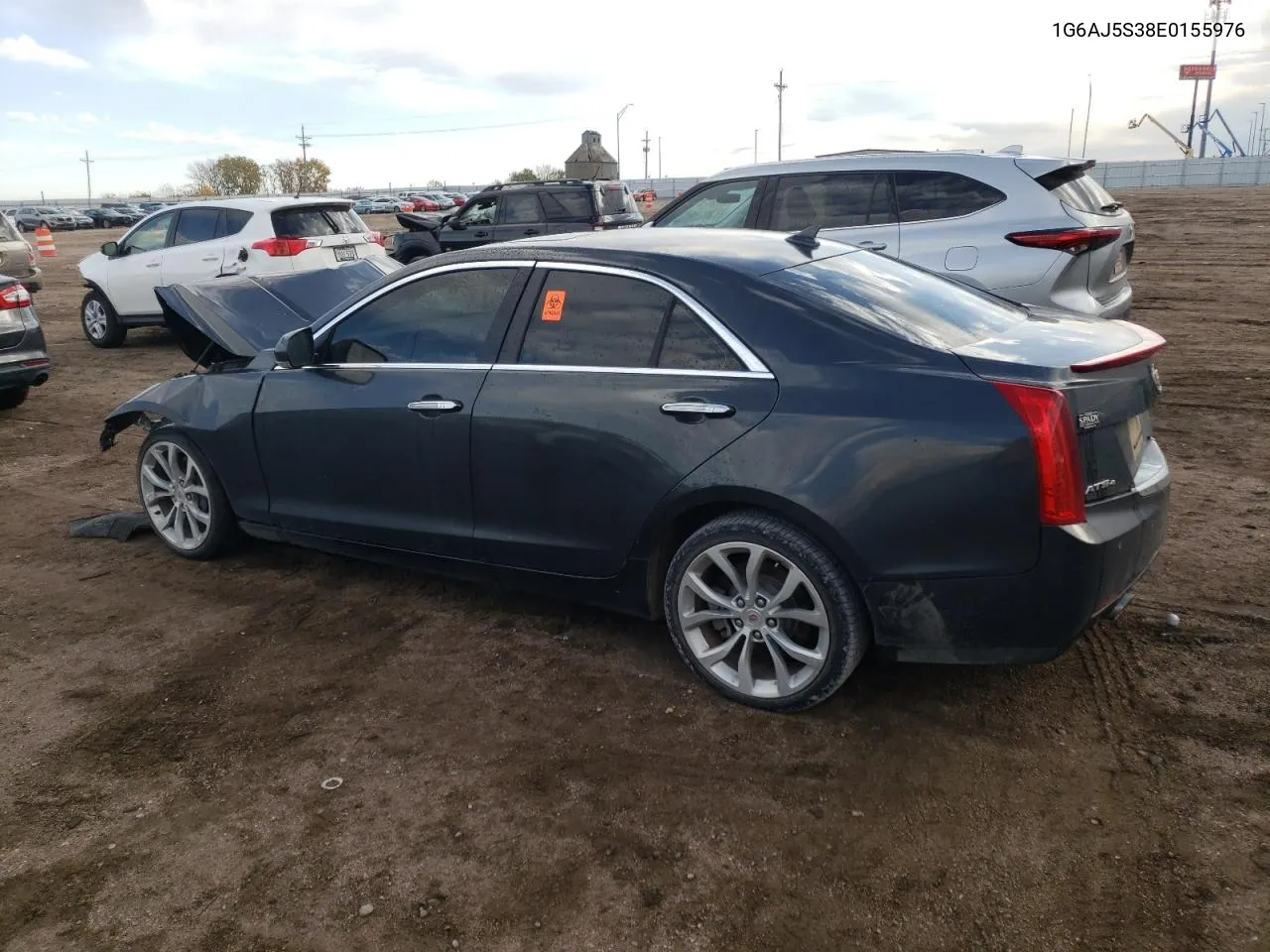 2014 Cadillac Ats Performance VIN: 1G6AJ5S38E0155976 Lot: 77197604