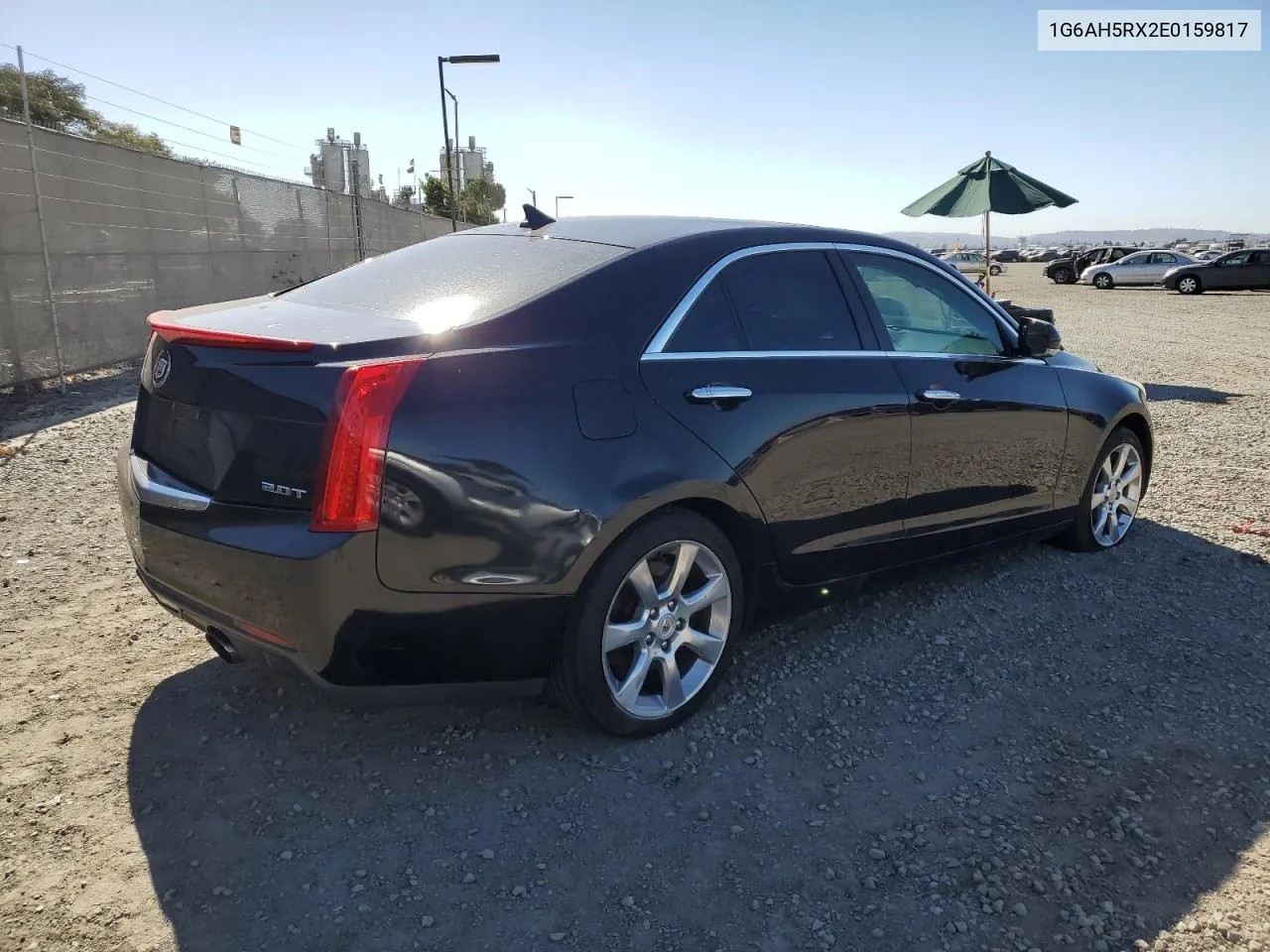 2014 Cadillac Ats Luxury VIN: 1G6AH5RX2E0159817 Lot: 78219684