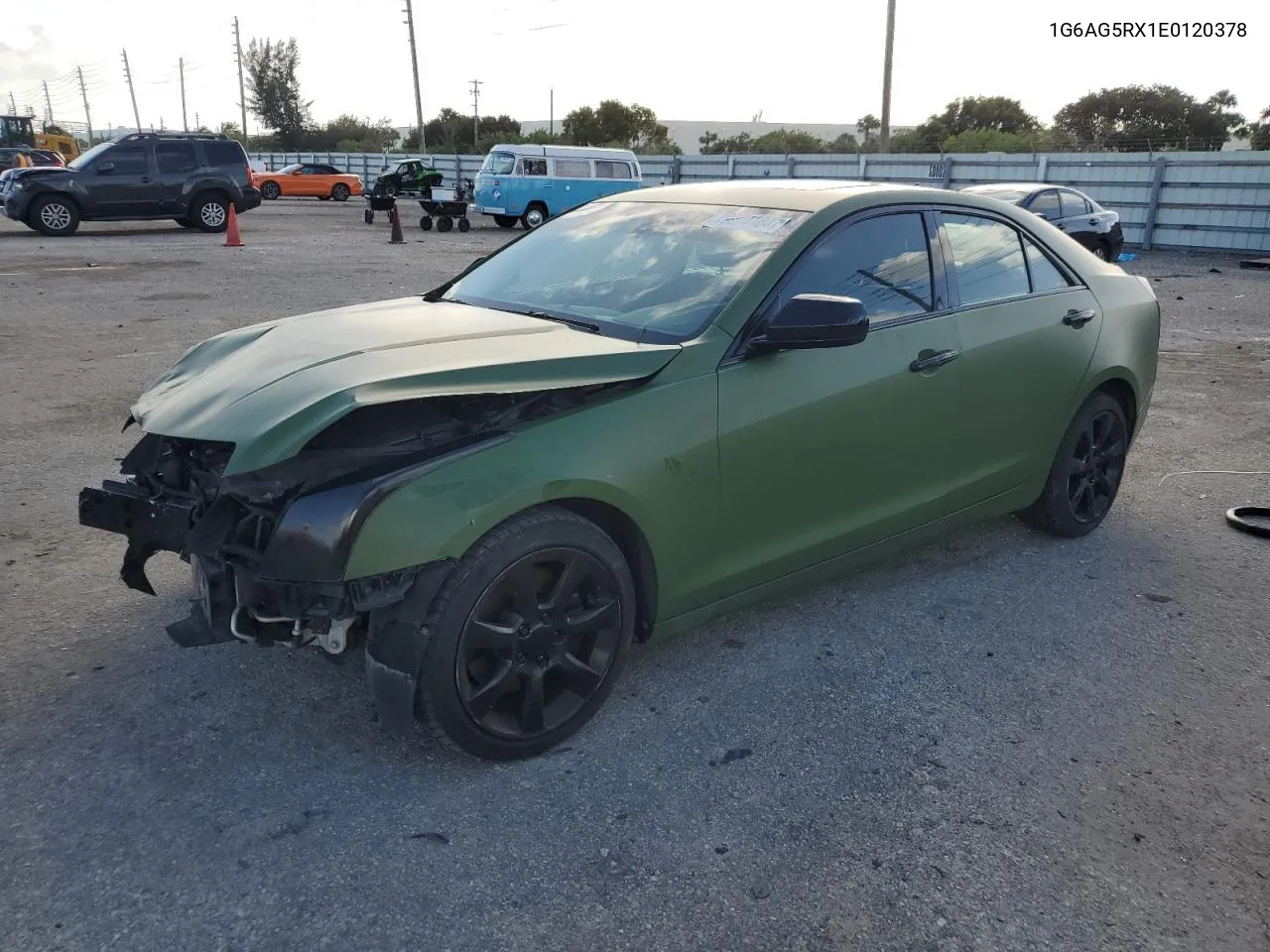 2014 Cadillac Ats VIN: 1G6AG5RX1E0120378 Lot: 79024104