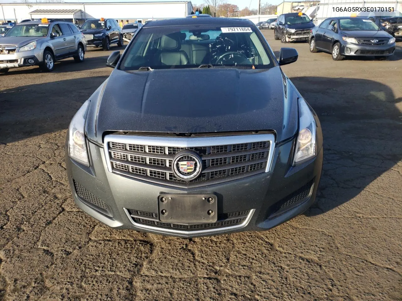 2014 Cadillac Ats VIN: 1G6AG5RX3E0170151 Lot: 79211804