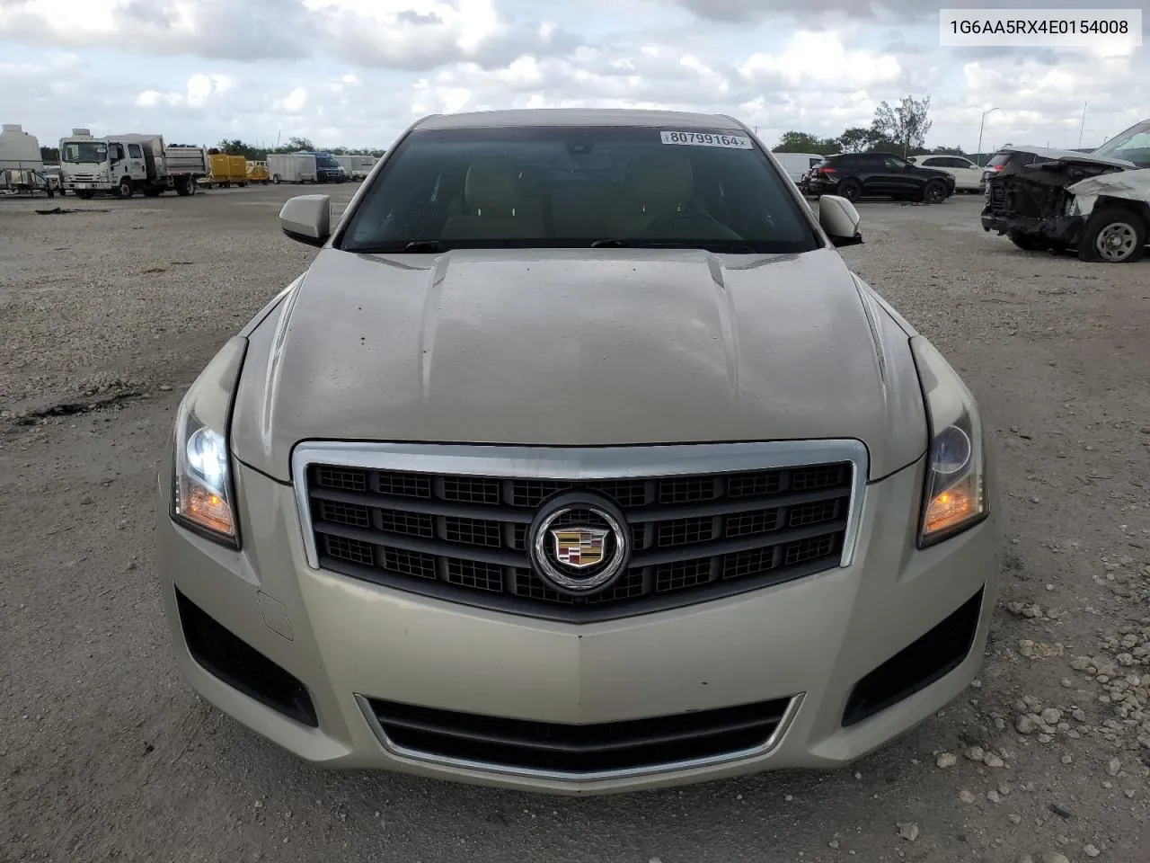 2014 Cadillac Ats VIN: 1G6AA5RX4E0154008 Lot: 80799164