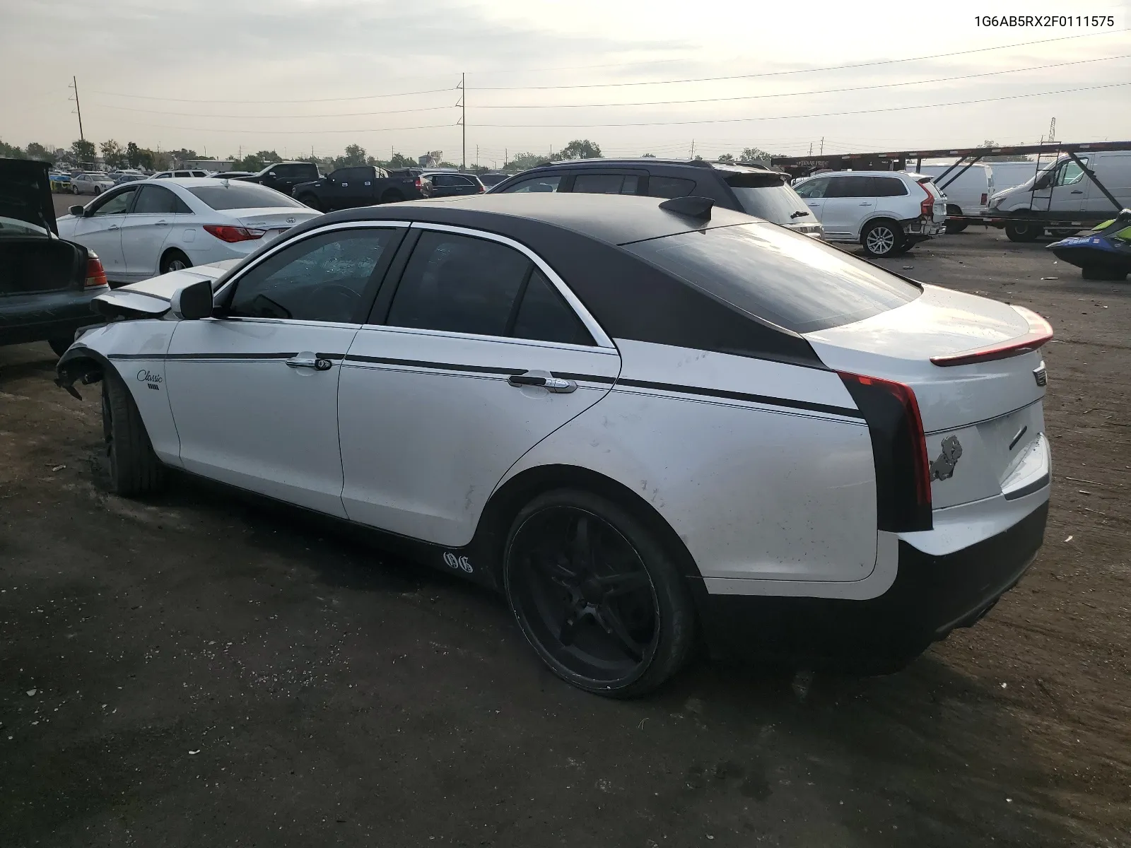 1G6AB5RX2F0111575 2015 Cadillac Ats Luxury