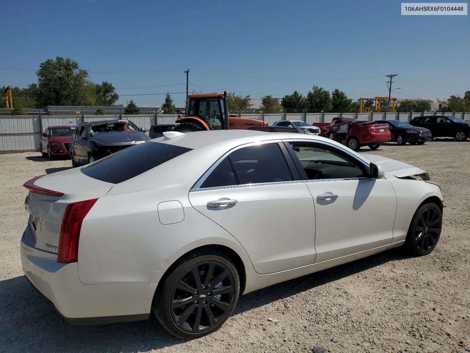 2015 Cadillac Ats Luxury VIN: 1G6AH5RX6F0104448 Lot: 65760964