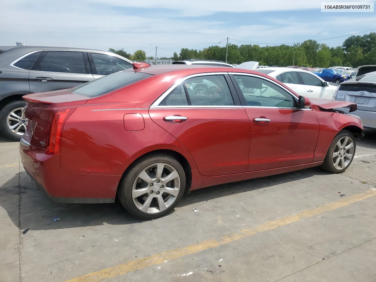 1G6AB5R36F0109731 2015 Cadillac Ats Luxury