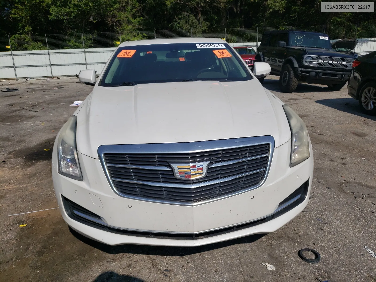 2015 Cadillac Ats Luxury VIN: 1G6AB5RX3F0122617 Lot: 68004854