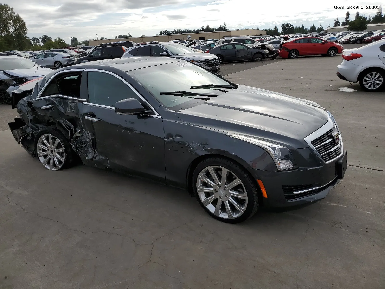 1G6AH5RX9F0120305 2015 Cadillac Ats Luxury