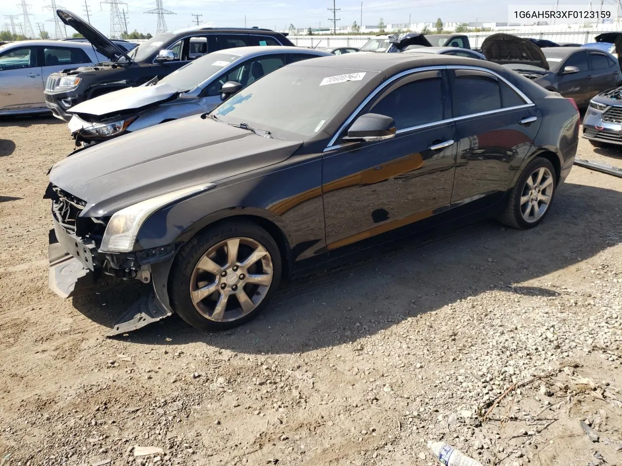 1G6AH5R3XF0123159 2015 Cadillac Ats Luxury