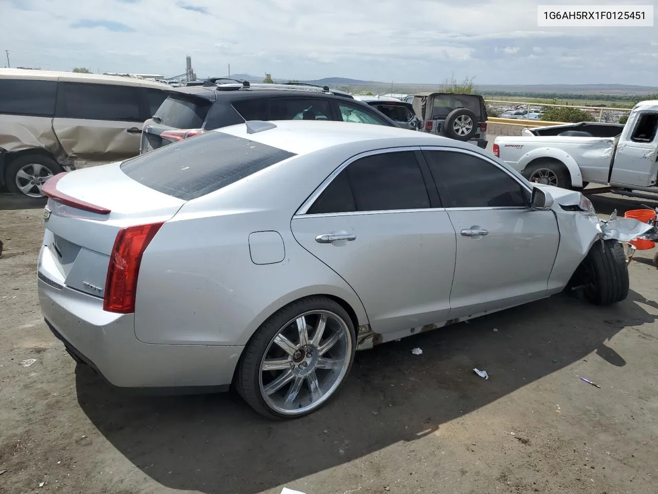 1G6AH5RX1F0125451 2015 Cadillac Ats Luxury