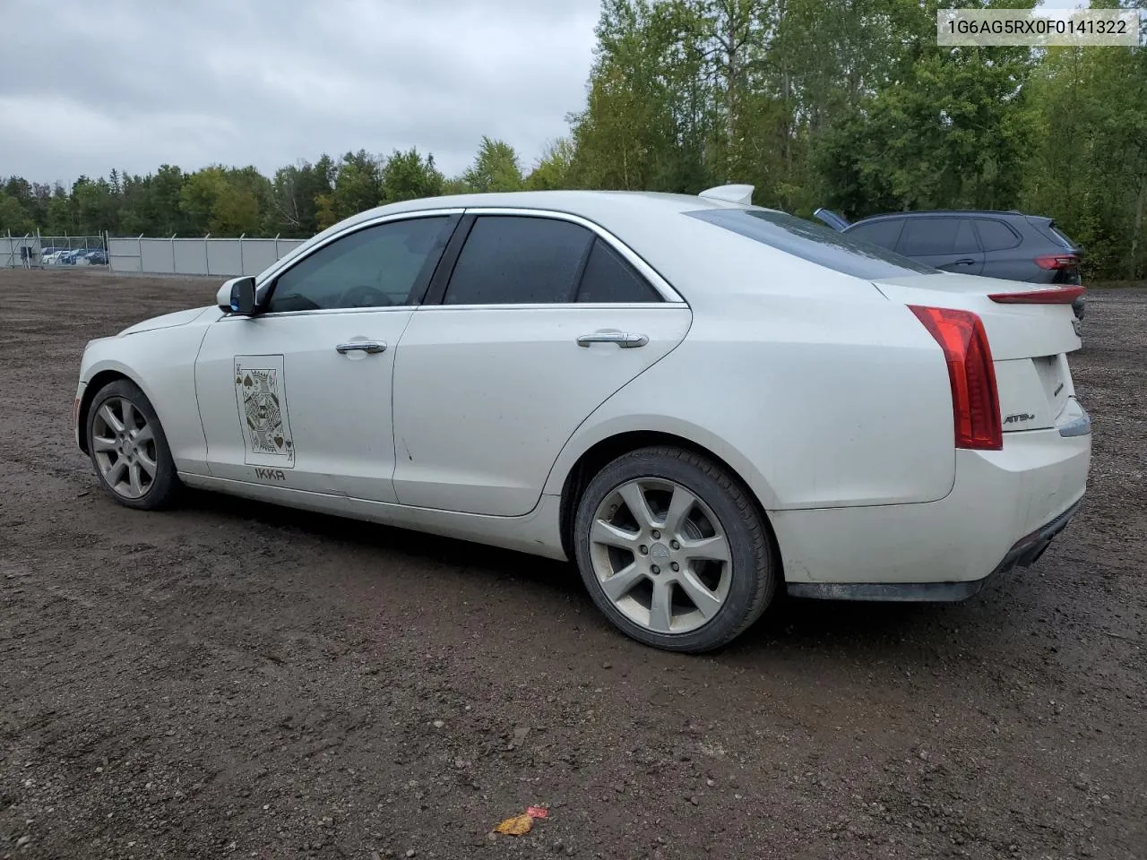 2015 Cadillac Ats VIN: 1G6AG5RX0F0141322 Lot: 72882794