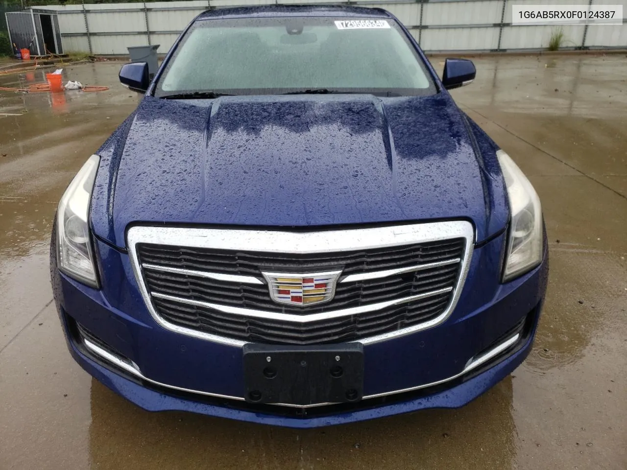 2015 Cadillac Ats Luxury VIN: 1G6AB5RX0F0124387 Lot: 72956634