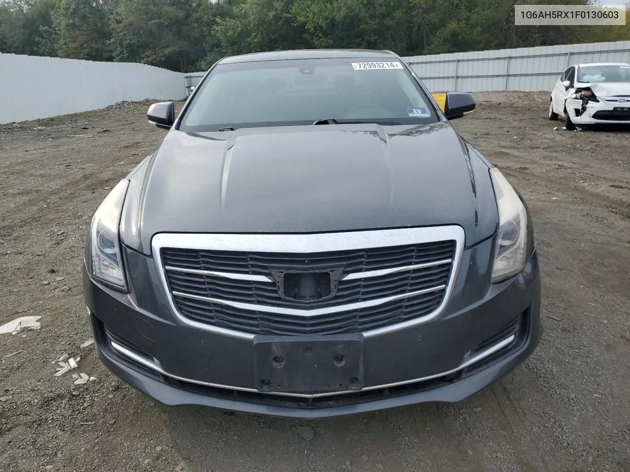 2015 Cadillac Ats Luxury VIN: 1G6AH5RX1F0130603 Lot: 72993214