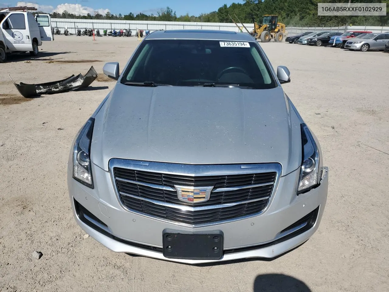 2015 Cadillac Ats Luxury VIN: 1G6AB5RXXF0102929 Lot: 73635194