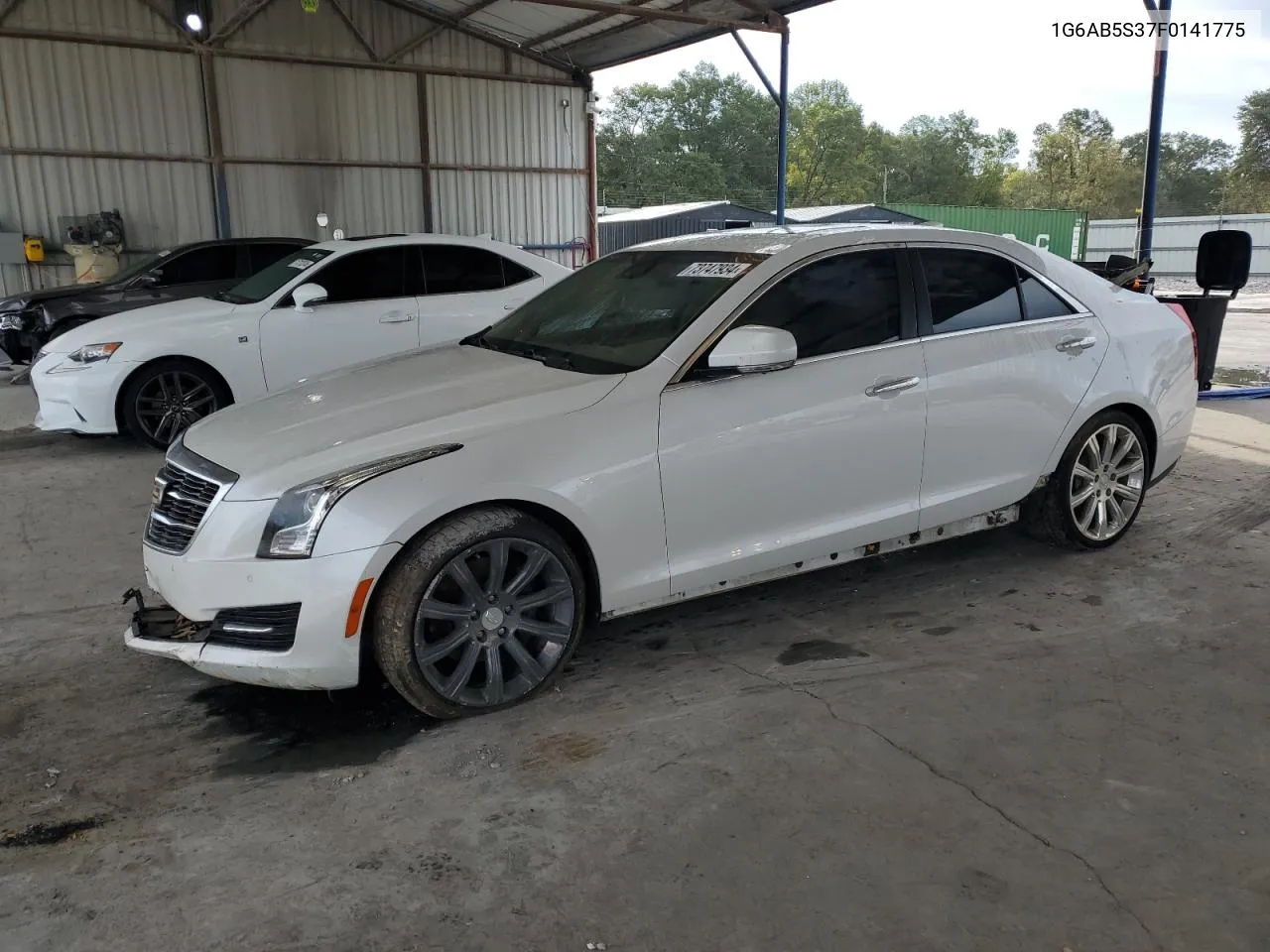 2015 Cadillac Ats Luxury VIN: 1G6AB5S37F0141775 Lot: 73747934