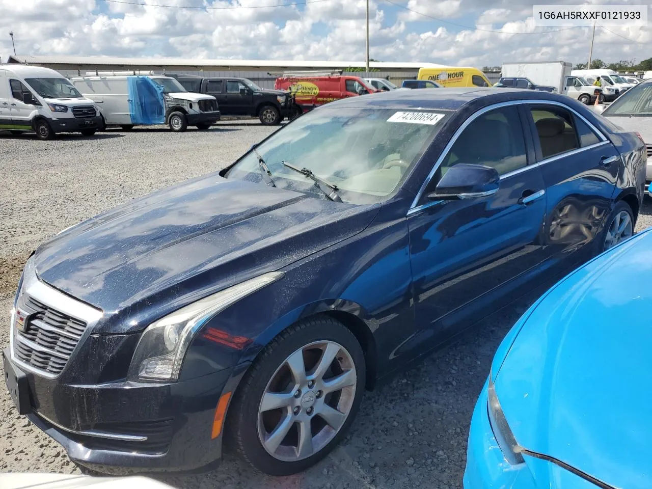 1G6AH5RXXF0121933 2015 Cadillac Ats Luxury