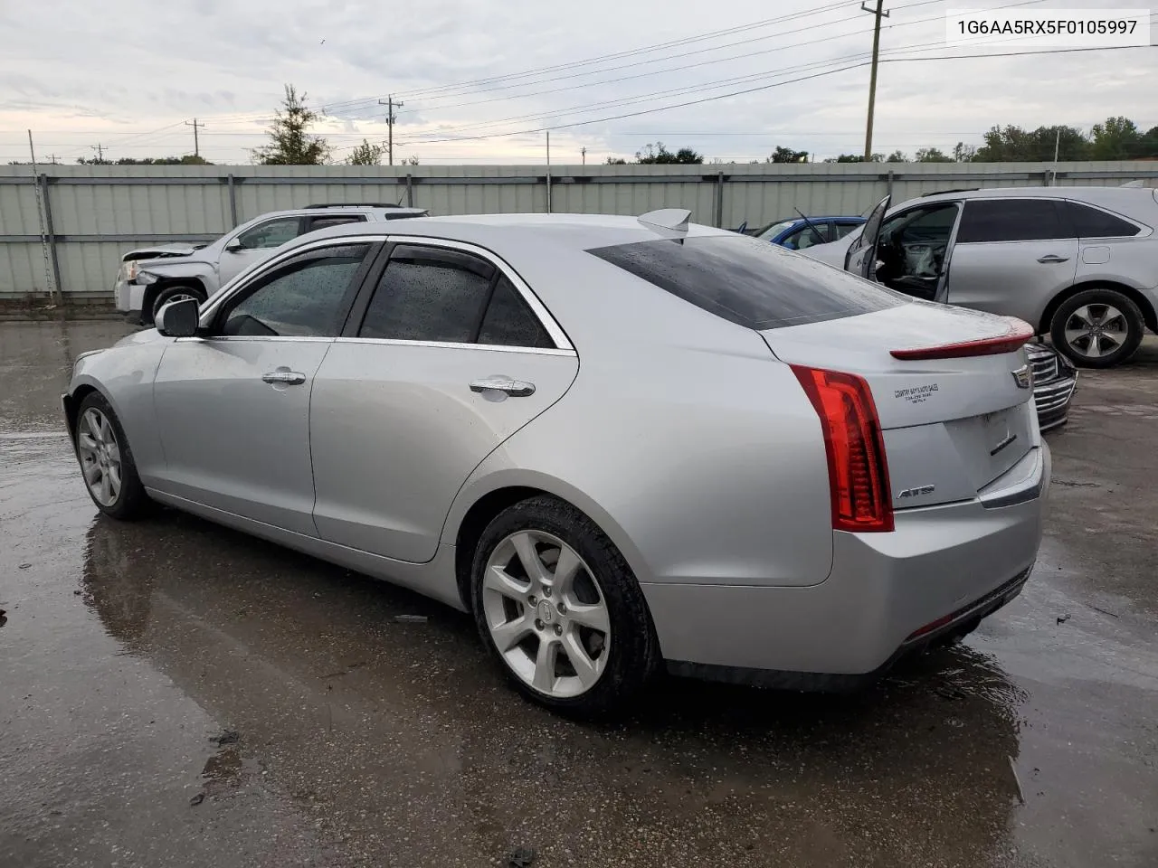 2015 Cadillac Ats VIN: 1G6AA5RX5F0105997 Lot: 74541444