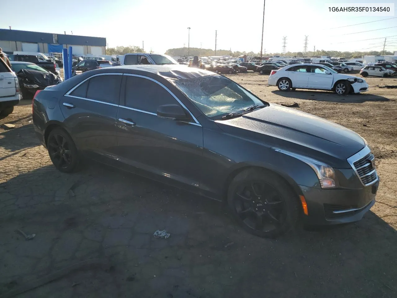 2015 Cadillac Ats Luxury VIN: 1G6AH5R35F0134540 Lot: 74548834