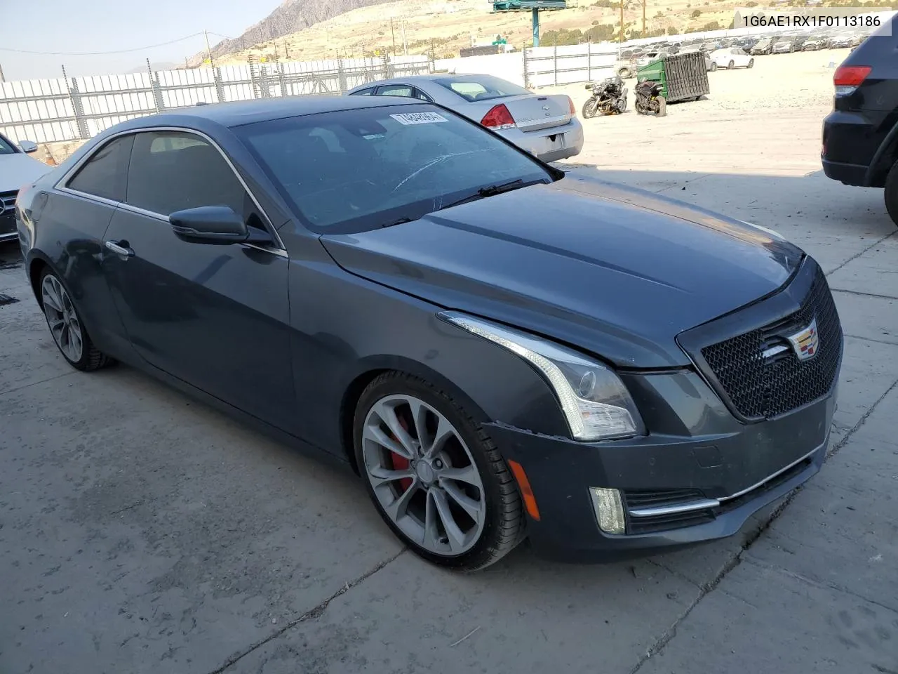 2015 Cadillac Ats Premium VIN: 1G6AE1RX1F0113186 Lot: 74848964