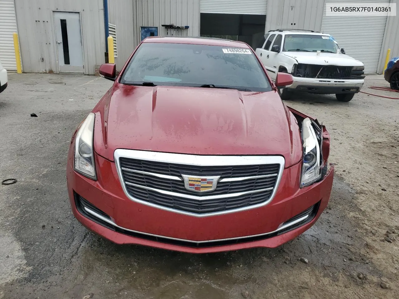 2015 Cadillac Ats Luxury VIN: 1G6AB5RX7F0140361 Lot: 74898264