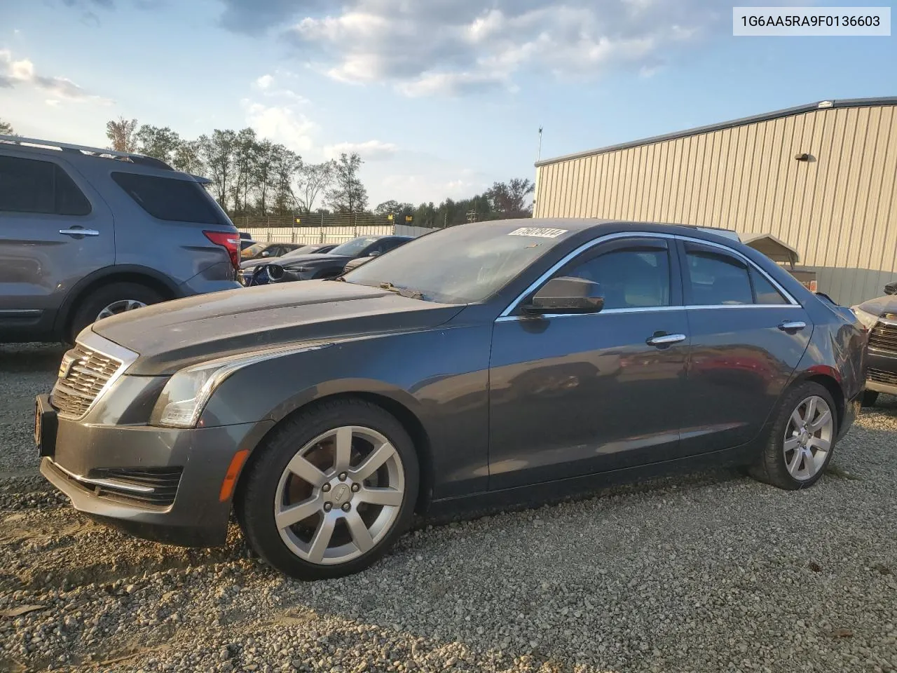 2015 Cadillac Ats VIN: 1G6AA5RA9F0136603 Lot: 75078414