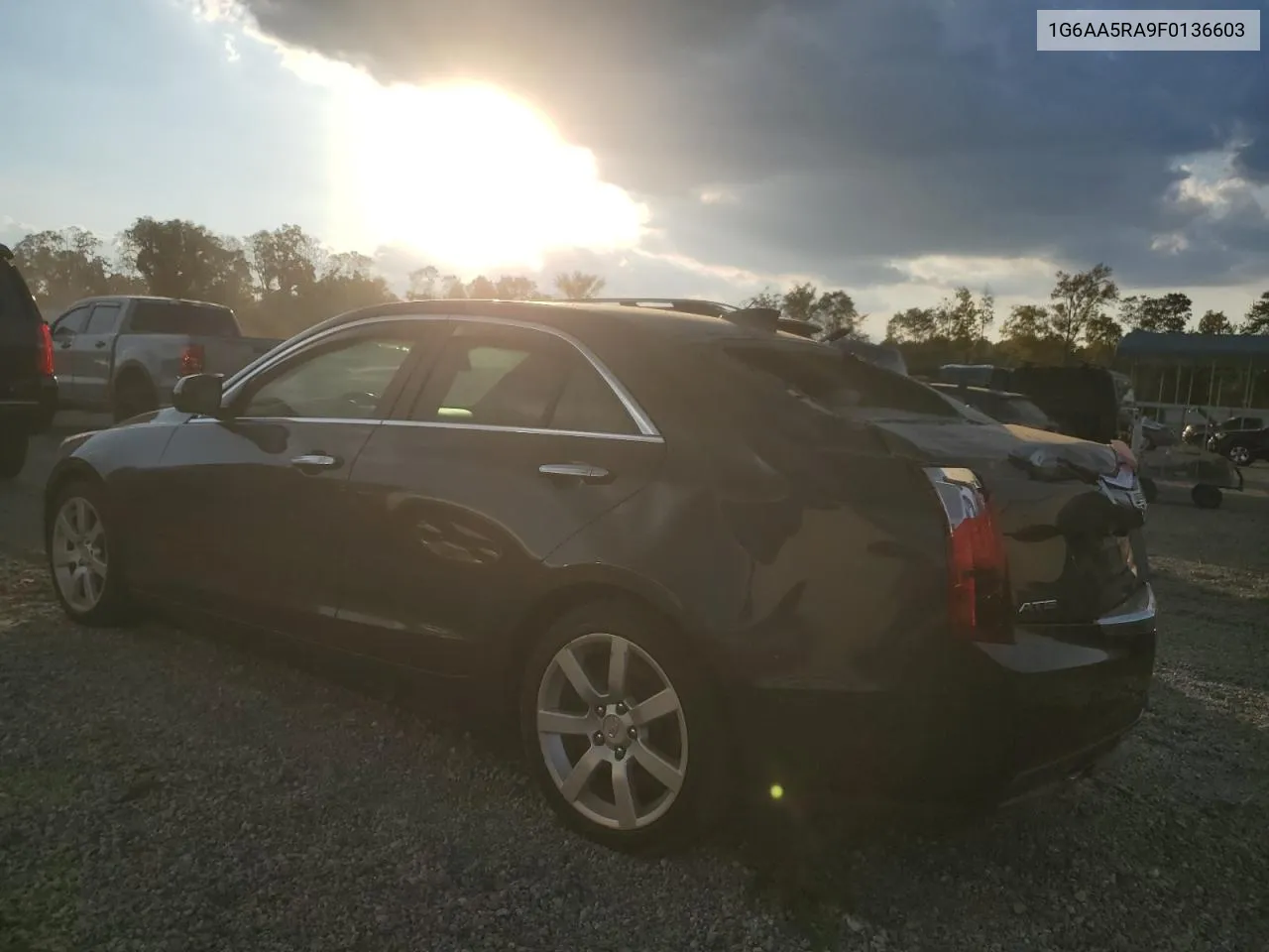 2015 Cadillac Ats VIN: 1G6AA5RA9F0136603 Lot: 75078414