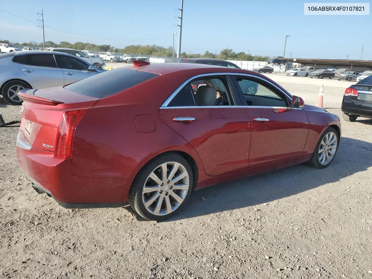 2015 Cadillac Ats Luxury VIN: 1G6AB5RX4F0107821 Lot: 75740964