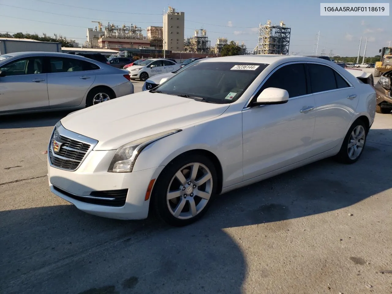 2015 Cadillac Ats VIN: 1G6AA5RA0F0118619 Lot: 75840024