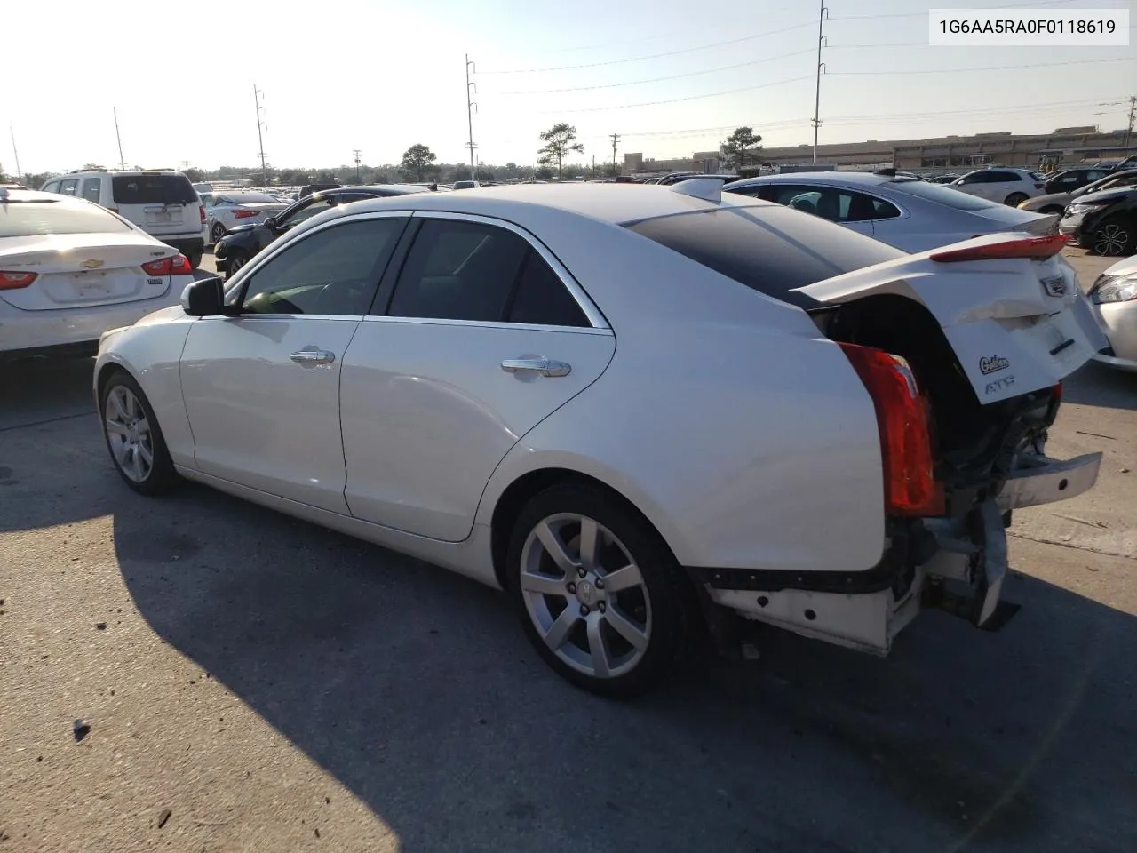 2015 Cadillac Ats VIN: 1G6AA5RA0F0118619 Lot: 75840024