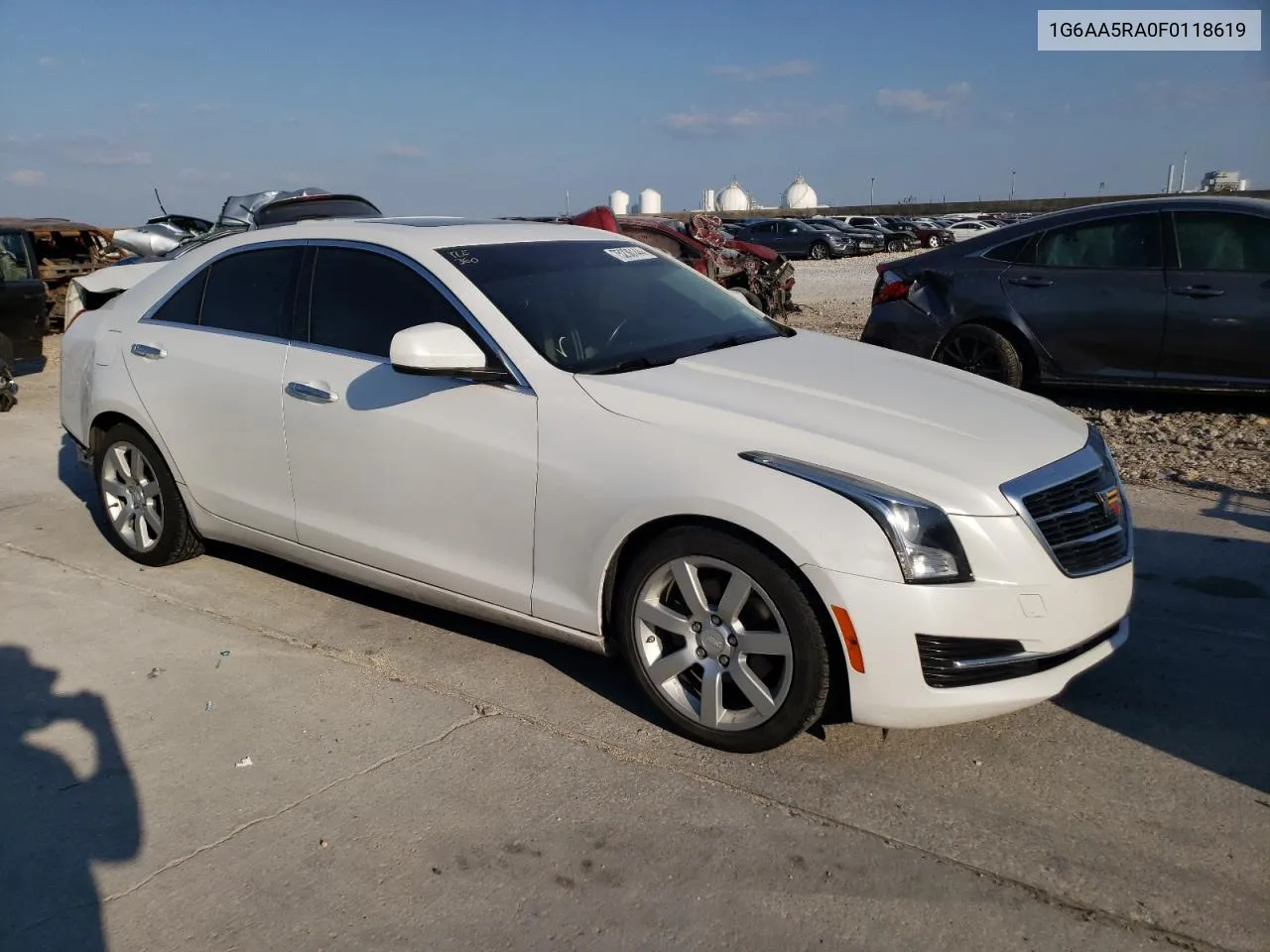 2015 Cadillac Ats VIN: 1G6AA5RA0F0118619 Lot: 75840024