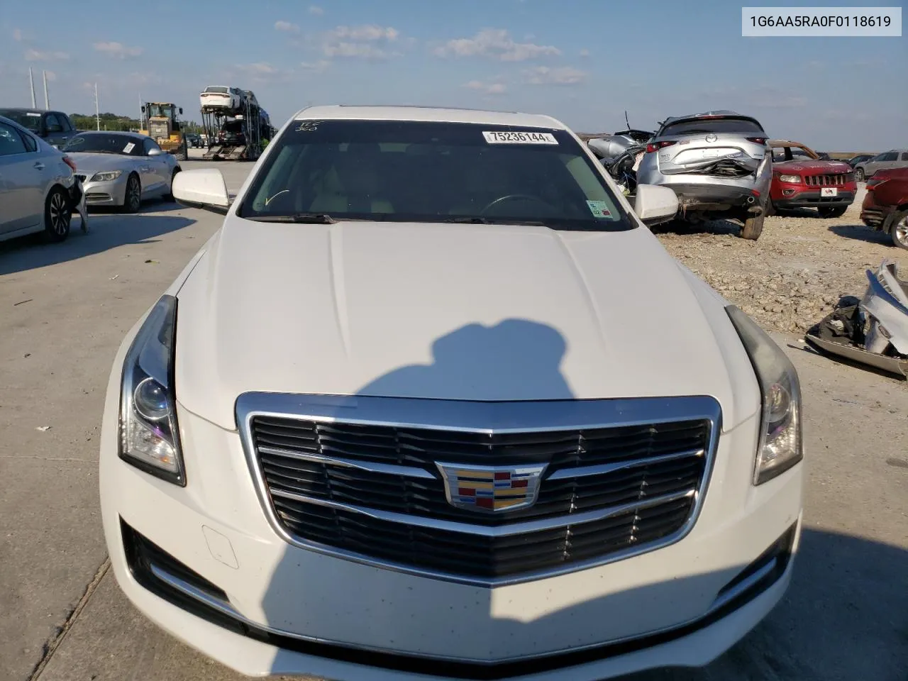 2015 Cadillac Ats VIN: 1G6AA5RA0F0118619 Lot: 75840024