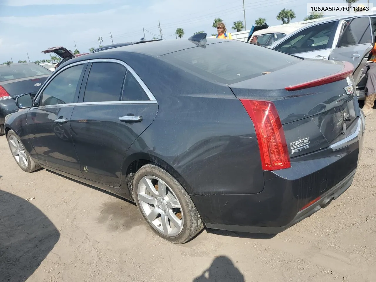 2015 Cadillac Ats VIN: 1G6AA5RA7F0118343 Lot: 76198004