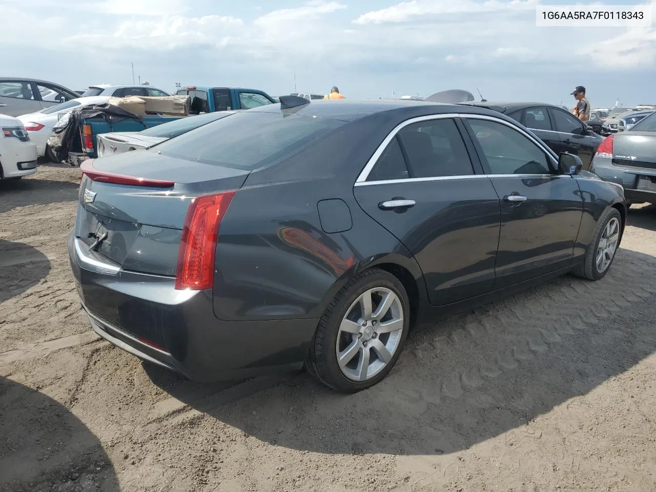 2015 Cadillac Ats VIN: 1G6AA5RA7F0118343 Lot: 76198004