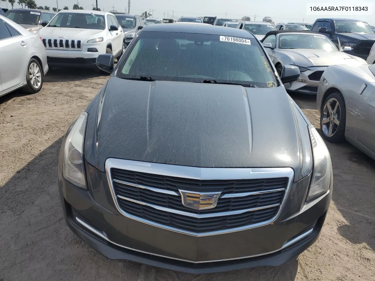 2015 Cadillac Ats VIN: 1G6AA5RA7F0118343 Lot: 76198004