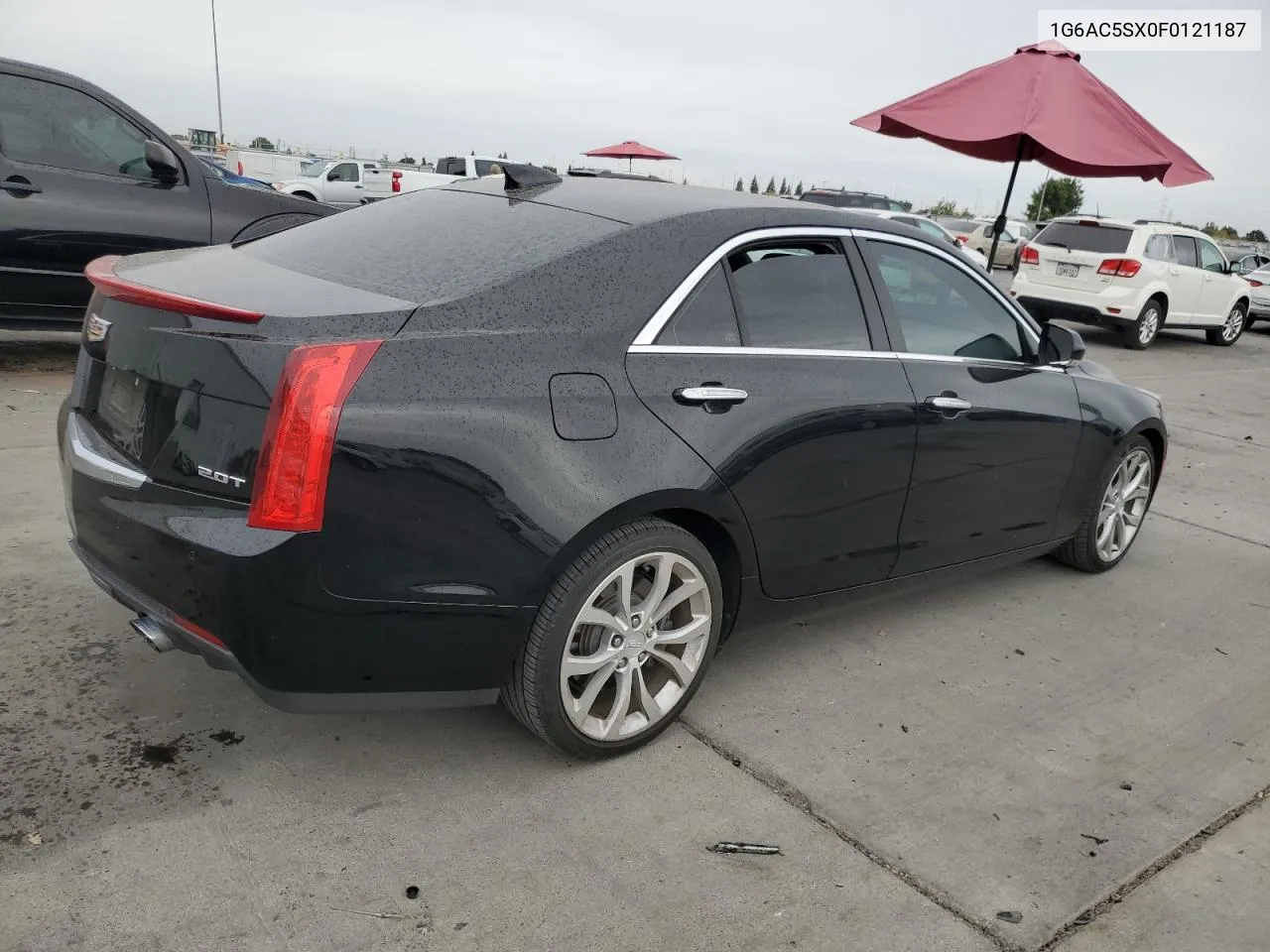 2015 Cadillac Ats Performance VIN: 1G6AC5SX0F0121187 Lot: 76417684