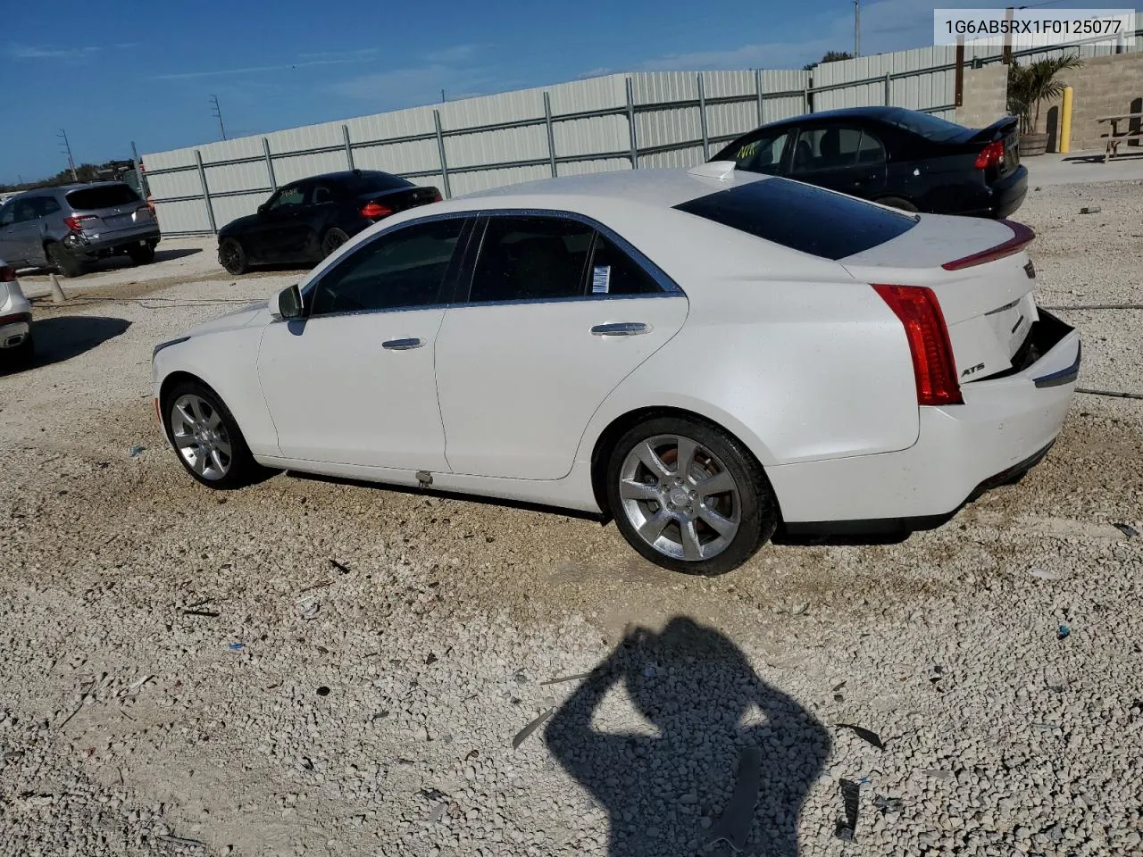 2015 Cadillac Ats Luxury VIN: 1G6AB5RX1F0125077 Lot: 76502184