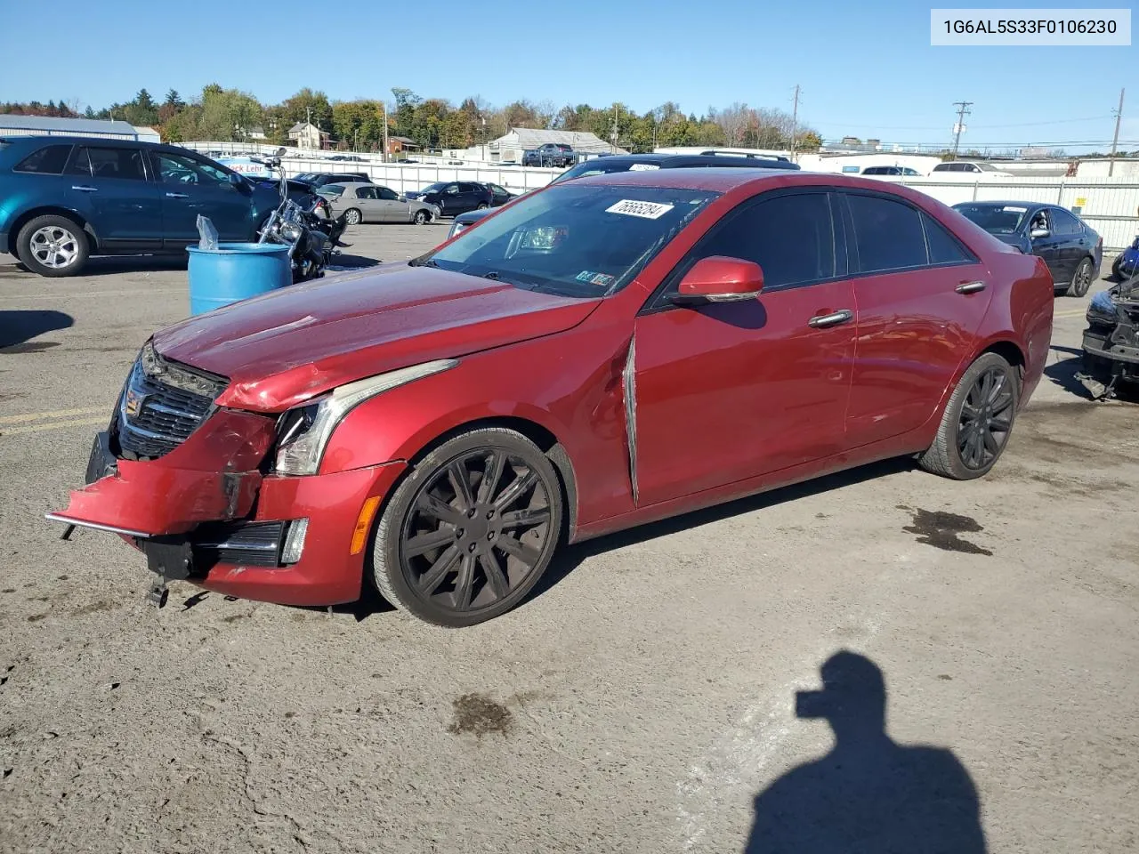 2015 Cadillac Ats Premium VIN: 1G6AL5S33F0106230 Lot: 76565284