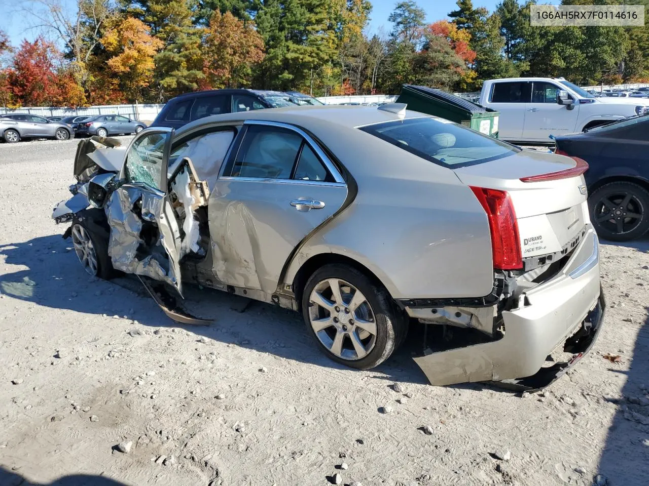 2015 Cadillac Ats Luxury VIN: 1G6AH5RX7F0114616 Lot: 76654304