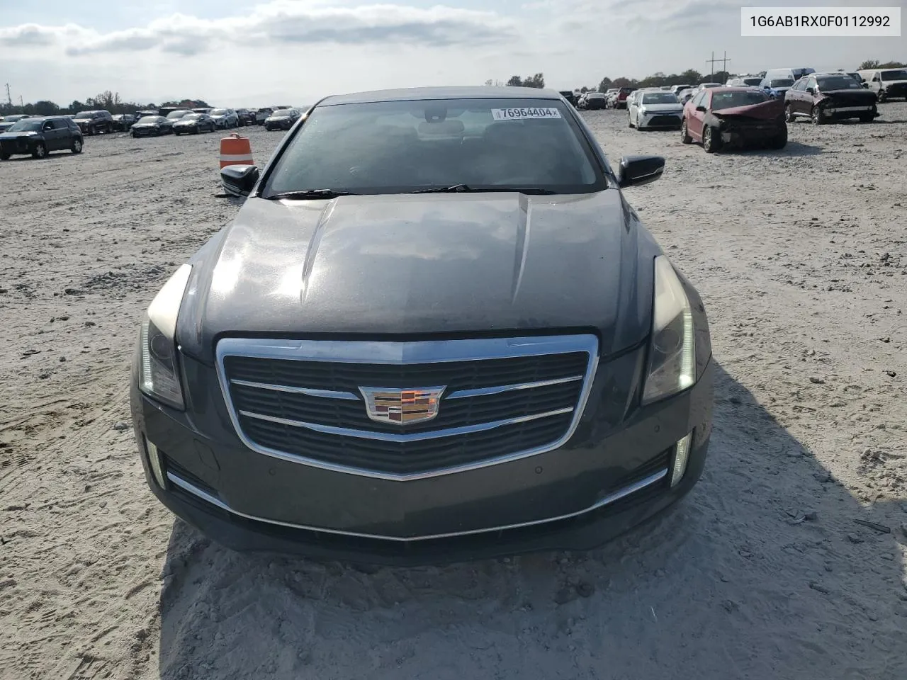 2015 Cadillac Ats Luxury VIN: 1G6AB1RX0F0112992 Lot: 76964404