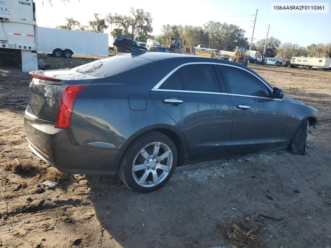 2015 Cadillac Ats VIN: 1G6AA5RA2F0110361 Lot: 78263774